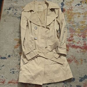 Michael Kors Classic Tan Trench Coat